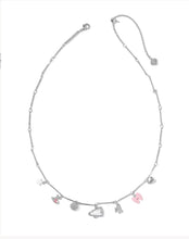 Load image into Gallery viewer, KENDRA SCOTT Cheer Silver Charm Necklace 9608897836