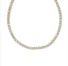 Load image into Gallery viewer, KENDRA SCOTT Fate Gold Tennis Necklace 9608806860