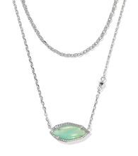 Load image into Gallery viewer, KENDRA SCOTT Ophelia Multi Silver Strand Necklace 9608894341