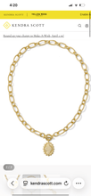 Load image into Gallery viewer, KENDRA SCOTT Grandma Gold Link and Chain Necklace 9608895724