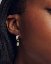 Load image into Gallery viewer, KENDRA SCOTT Mini Ellie Silver Wide Huggie Earrings 9608894528