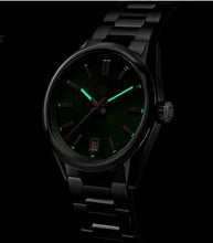 Load image into Gallery viewer, TAG Heuer CARRERA Date Green Dial Automatic Stainless Steel Watch | 36mm | WBN2312.BA0001