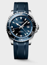 Load image into Gallery viewer, Longines-HYDROCONQUEST GMT - Automatic watch,
Ø 43.00 mm, stainless steel and ceramic bezel, L3.890.4.96.9