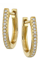 Load image into Gallery viewer, 14K YG Diamond Earrings ER10994-4YB