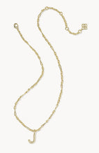 Load image into Gallery viewer, KENDRA SCOTT Bubble Letter A Gold Short Pendant Necklace 9608805603