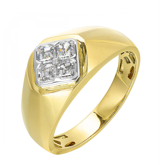 14K YG Diamond Ring
RG14106-4YC