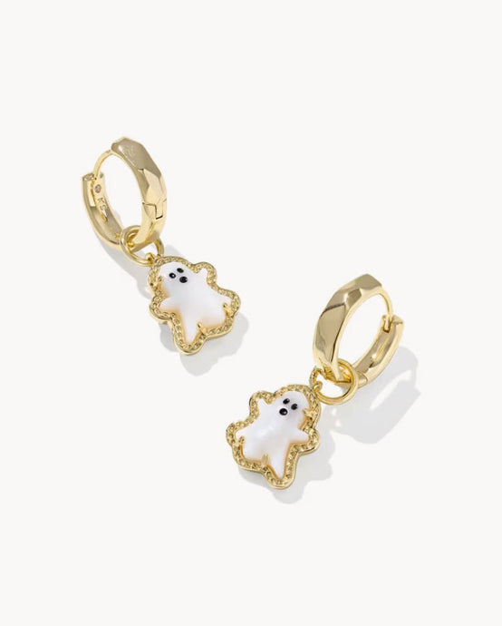 75KENDRA SCOTT Ghost Gold Convertible Huggie Earrings 9608886872
