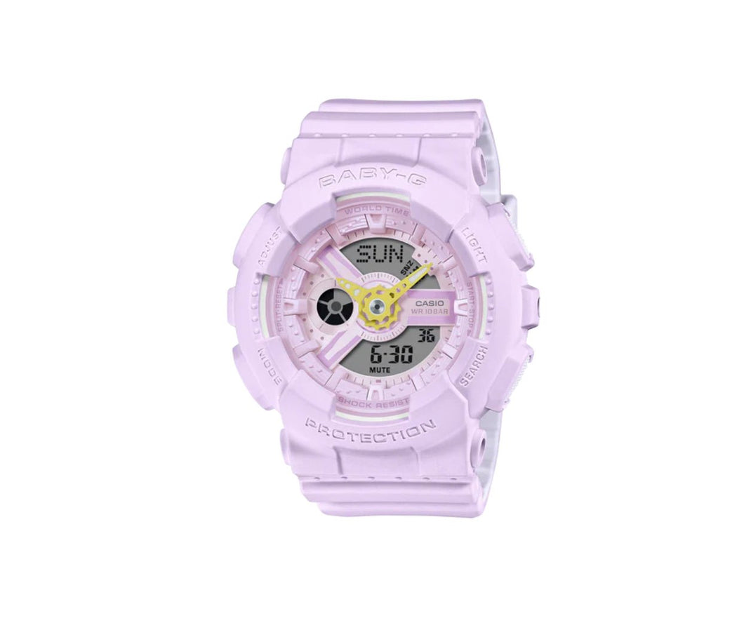 G-SHOCK BABY-G ALL SOFT PURPLE BA110AH-6A