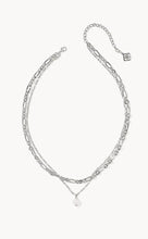 Load image into Gallery viewer, KENDRA SCOTT Ashton Silver Multi Strand Necklace 9608880521