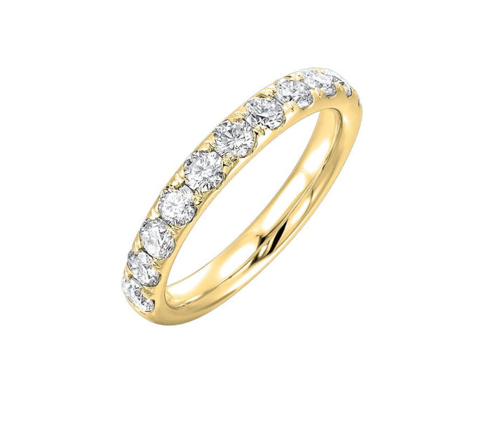 14K YG DIAMOND ANNIVERSARY BAND
 BDMP83001/100-4YC