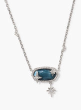 Load image into Gallery viewer, KENDRA SCOTT Elisa Star Silver Short Pendant Necklace 9608806814