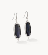 Load image into Gallery viewer, KENDRA SCOTT Dani Stepped Frame Silver Drop Earrings 9608806779