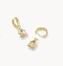 Load image into Gallery viewer, 75KENDRA SCOTT Ghost Gold Convertible Huggie Earrings 9608886872