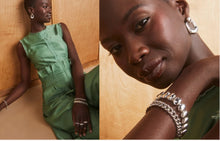 Load image into Gallery viewer, KENDRA SCOTT Kaitlin Silver Chain Bracelet 9608889627 SZ M/L