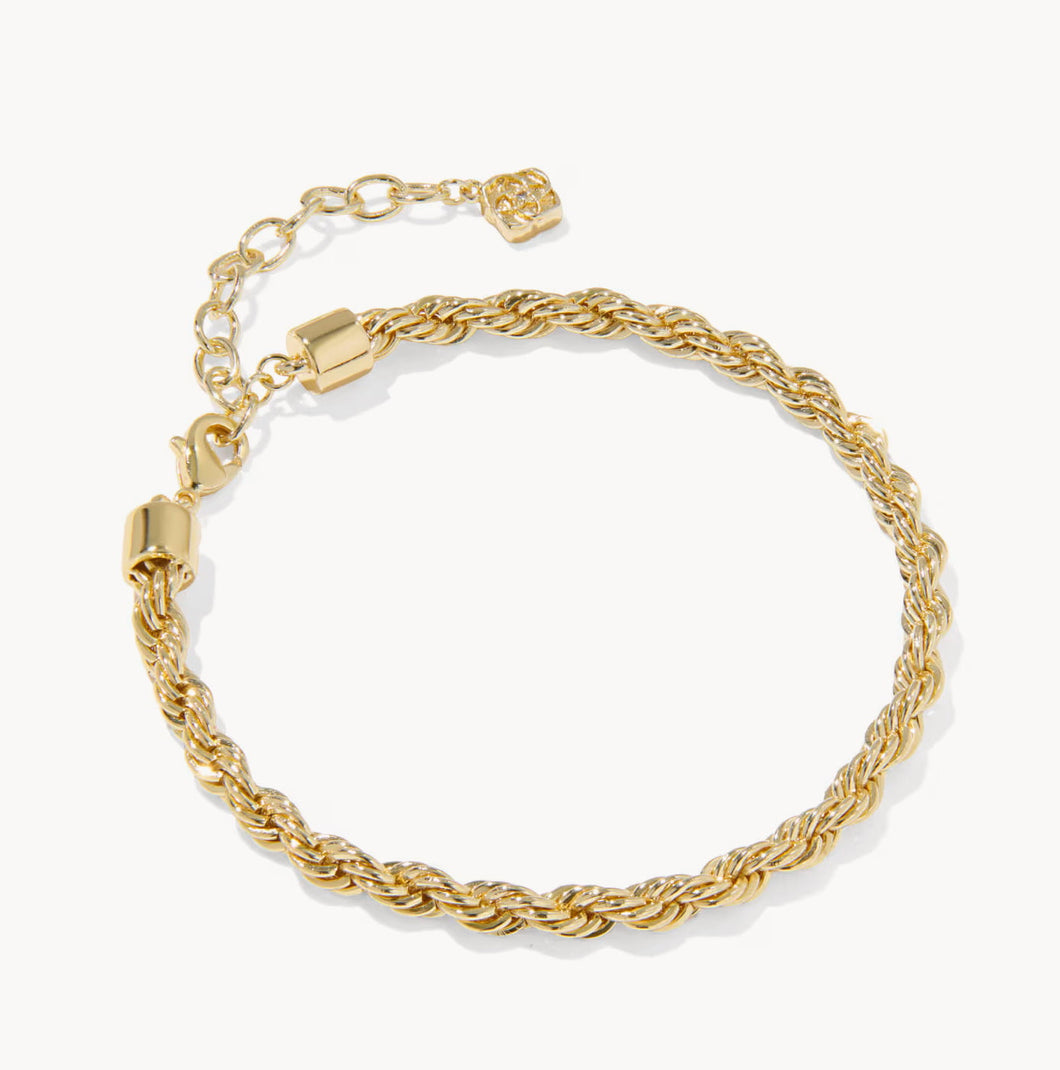 KENDRA SCOTT Isabelle Gold Chain Bracelet 9608890437