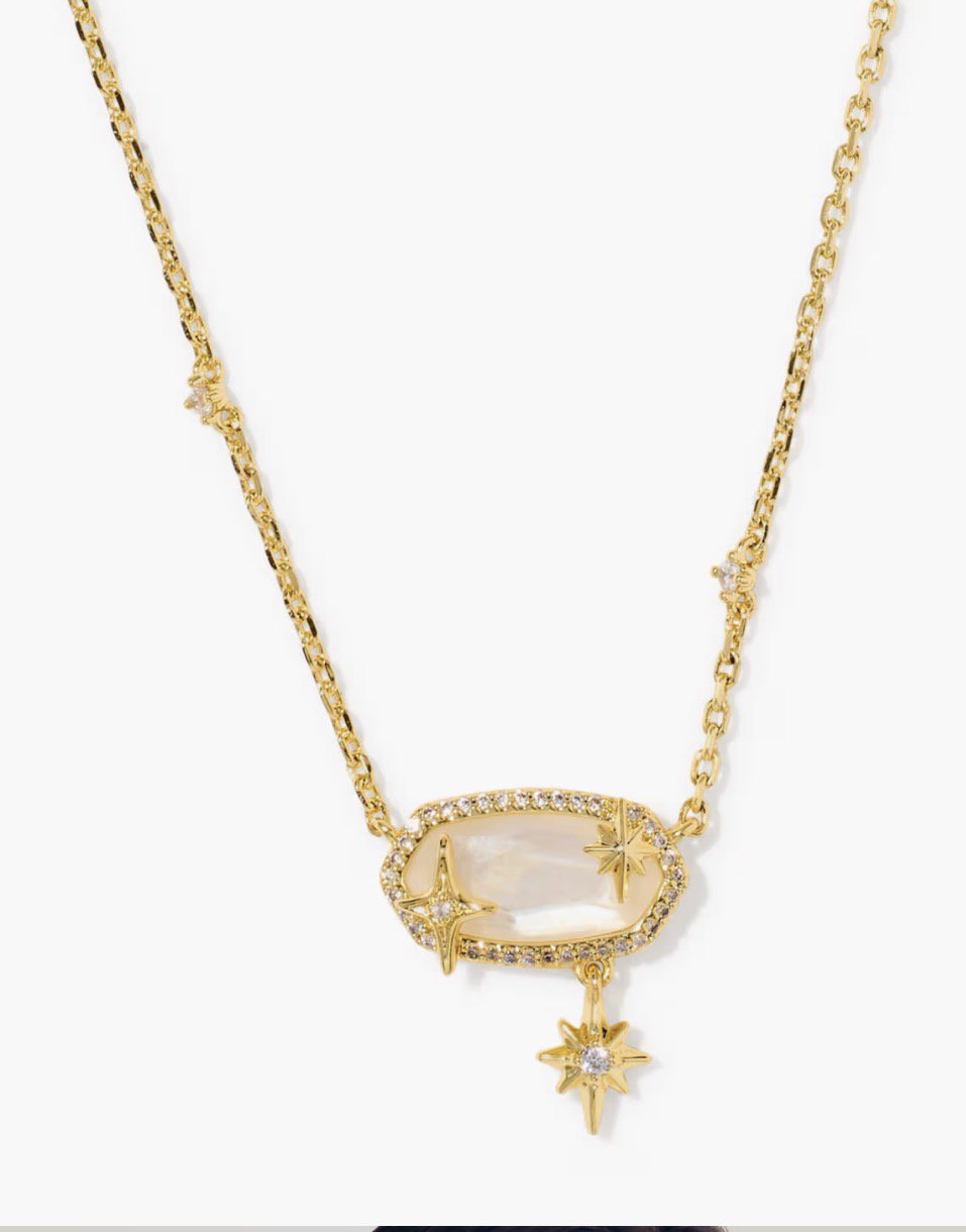 KENDRA SCOTT Elisa Star Gold Short Pendant Necklace 9608806812