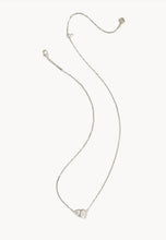 Load image into Gallery viewer, KENDRA SCOTT Tatum Silver Short Pendant Necklace 9608884012