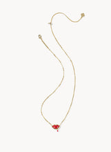 Load image into Gallery viewer, 80KENDRA SCOTT Vampire Gold Short Pendant Necklace 9608876053