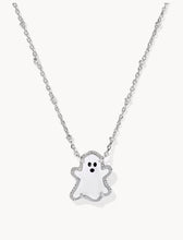 Load image into Gallery viewer, KENDRA SCOTT Ghost Silver Short Pendant Necklace 9608880567