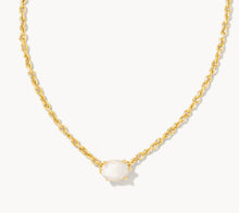 Load image into Gallery viewer, KENDRA SCOTT Cailin Gold Pendant Necklace in Ivory Mother-of-Pearl 9608803553