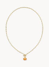 Load image into Gallery viewer, KENDRA SCOTT Pumpkin Gold Link and Chain Necklace 9608880812
