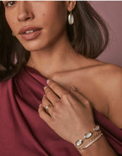 Load image into Gallery viewer, KENDRA SCOTT Dani Bezel Gold Drop Earrings 9608880978