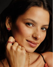 Load image into Gallery viewer, 80KENDRA SCOTT Vampire Gold Stud Earrings 9608880156