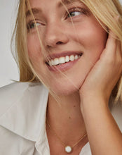 Load image into Gallery viewer, KENDRA SCOTT Volleyball Necklace in White Mother-of-Pearl 9608866061