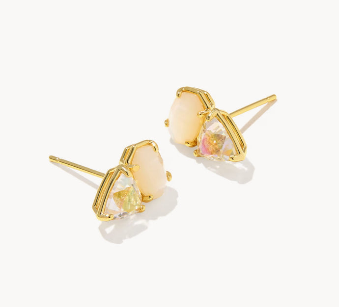 KENDRA SCOTT Tatum Gold Stud Earrings 9608890693