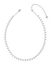 Load image into Gallery viewer, KENDRA SCOTT Parker Star Silver Strand Necklace 9608894454