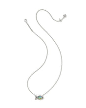 Load image into Gallery viewer, KENDRA SCOTT Parker Fish Silver Short Pendant Necklace 9608898179