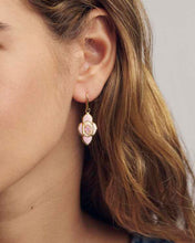 Load image into Gallery viewer, KENDRA SCOTT Abbie Medallion Gold Small Drop Earrings 9608898582