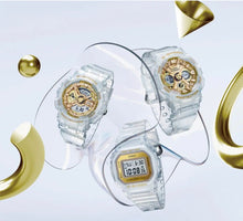 Load image into Gallery viewer, G-SHOCK AD RSN GOLD CLEAR GMAS120SG-7A