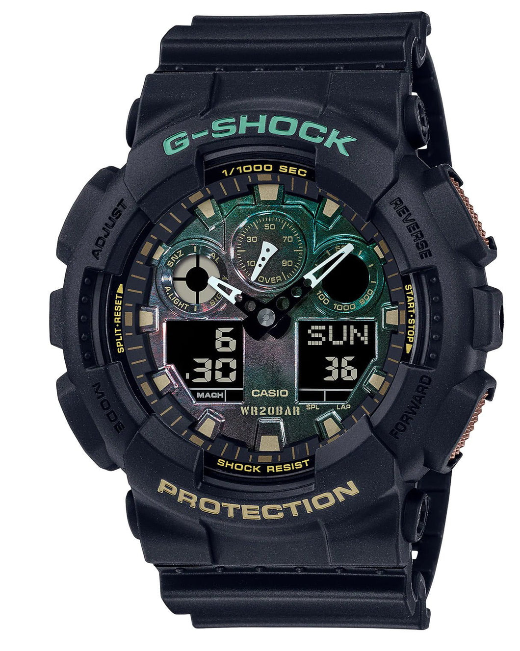 G-Shock-ANALOG-DIGITAL GA-100 SERIES GA100RC-1A