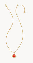 Load image into Gallery viewer, Kendra Scott-Framed Kendall Gold Metal Short Pendant Necklace in Bronze 9608851973