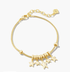 KENDRA SCOTT Ada Star Delicate Chain Bracelet in Gold # 9608853358