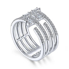 Load image into Gallery viewer, GABRIEL &amp; CO. 14K WHITE GOLD FASHION LADIES RING - M&amp;R Jewelers