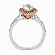 Load image into Gallery viewer, SIMON G 18K GOLD WHITE MR2133-D ENGAGEMENT RING - M&amp;R Jewelers