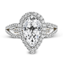 Load image into Gallery viewer, SIMON G 18K GOLD WHITE &amp; ROSE NR467 ENGAGEMENT RING - M&amp;R Jewelers