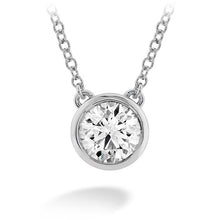 Load image into Gallery viewer, HOF CLASSIC BEZEL SOLITAIRE PENDANT - M&amp;R Jewelers