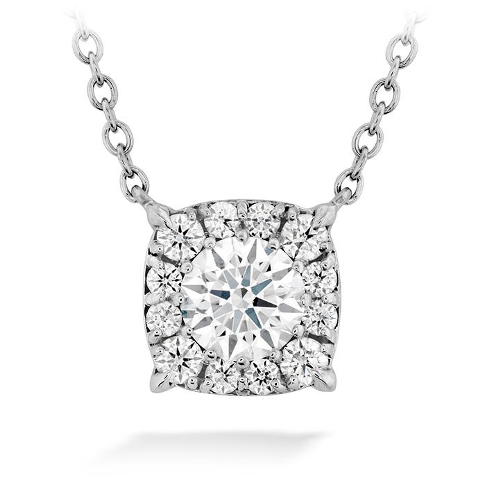 HOF CUSTOM HALO DIAMOND PENDANT - M&R Jewelers
