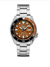 Load image into Gallery viewer, Seiko-5 Sports &quot;Time-Sonar&quot; Watch with Brown See-Thru Dial SRPJ47
