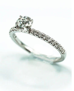 Diamond Ring -14k WG Diamond Ring Ref. 101-04678