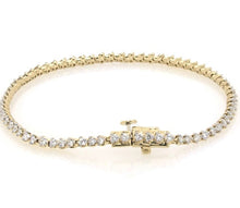 Load image into Gallery viewer, 14K Yellow Gold Tennis 2 CTW Diamond Bracelet FB1152-4YF