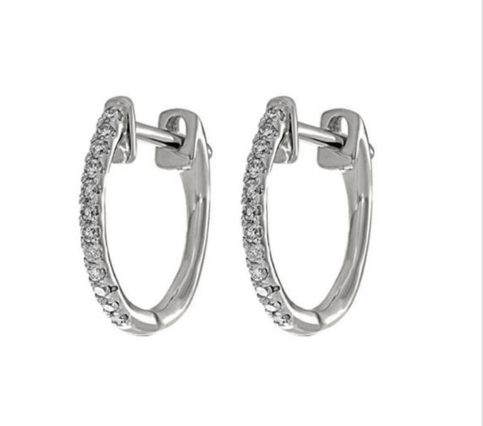 10k WG Diamond Earrings ER10536-1WD