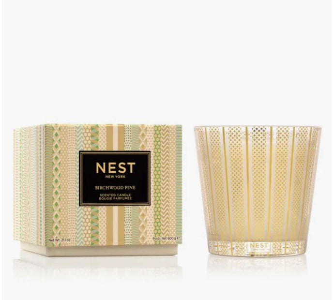 NEST-Birchwood Pine 3-Wick Candle Nest03 BP