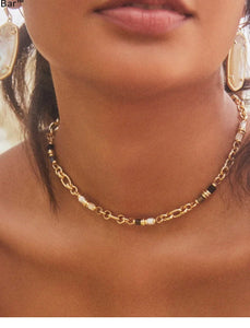 Kendra Scott-Elle Gold Metal  Drop Earrings in Golden Abalone 9608802336