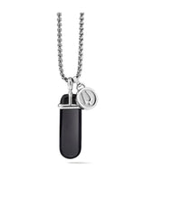 Load image into Gallery viewer, BULOVA-PRECISIONIST BLACK ONYX PENDANT WITH CHAIN J96N007