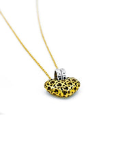 Load image into Gallery viewer, CHIMENTO-18k TT D.06tw Heart Necklace 1MG8582N32500