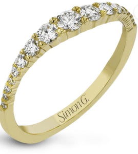 Simon G- STACKABLE RIGHT HAND RING LR1091-Y